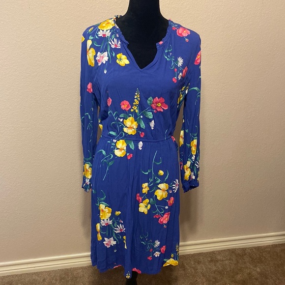 Old Navy Dresses & Skirts - Old Navy Blue Floral Dress Spring